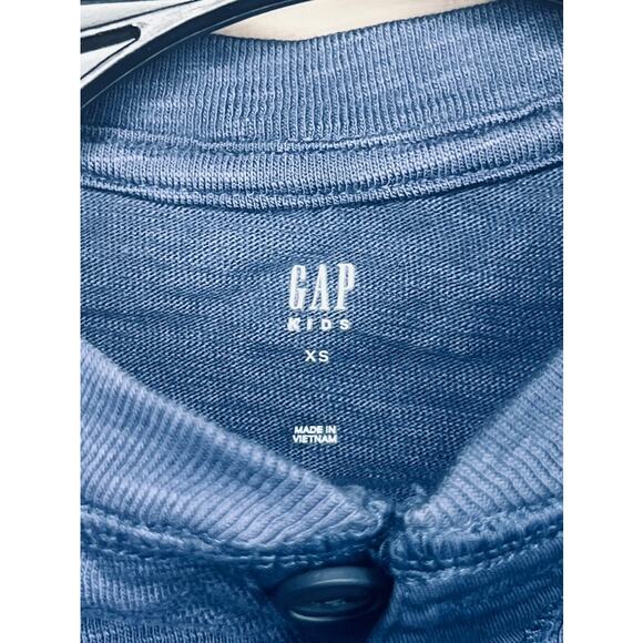 NWT GAP KIDS Pocket Henley in Navy Blue SIZE XS (4-5) - Picture 7 of 8